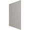Ekena Millwork 19 5/8in. W x 19 5/8in. H Shoreline EnduraWall Decorative 3D Wall Panel Covers 2.67 Sq. Ft. WP20X20SOCDB - alternate 4